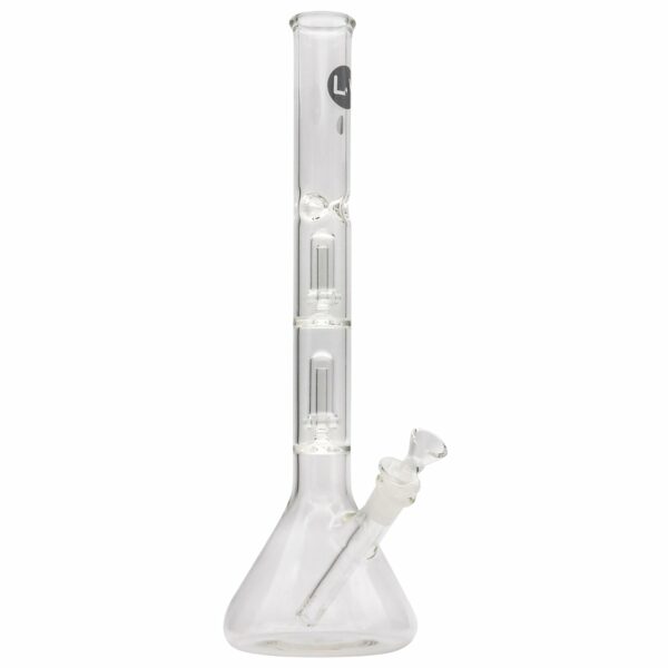 Shop Single or Double Showerhead Perc Beaker Bong in australian