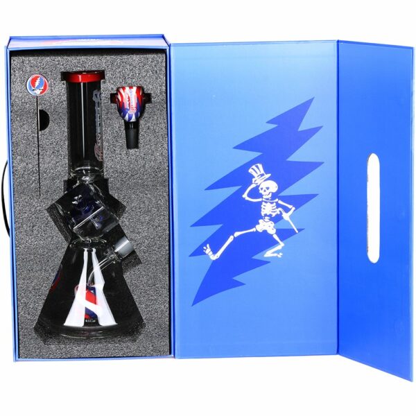 Shop Grateful Dead Inception Cube Beaker Glass Water Pipe - 12.75" / 14mm F in australian