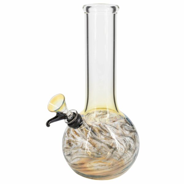 Shop Raked Tiger Stripe Accented Beaker Bong 8" in australian