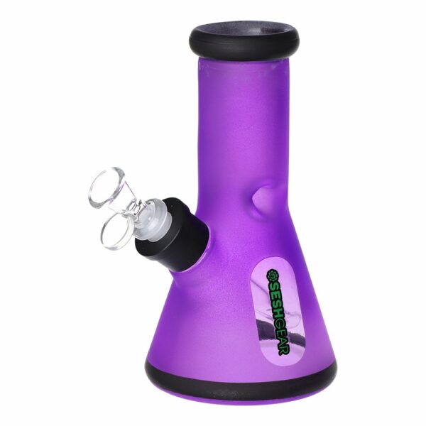 Shop SeshGear Glass Beaker Water Pipe Smokers' Kit | 8" | 14mm F in australian