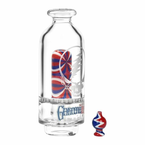 Shop Grateful Dead x blast Stealie Attachment Set for Puffco Peak 6" in australian