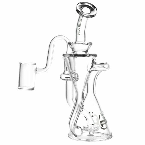 Shop Pulsar Opposed Cones Recycler Dab Rig - 7.5" / 14mm F / Clear in australian