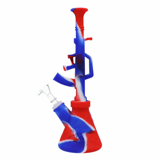 Shop RGR Canada 11.5" AK47 Novelty Silicone Bong with Glass Bowl in australian