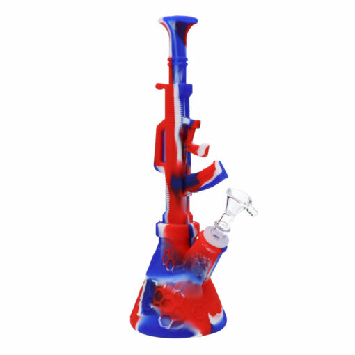 Shop RGR Canada 11.5" AK47 Novelty Silicone Bong with Glass Bowl in australian