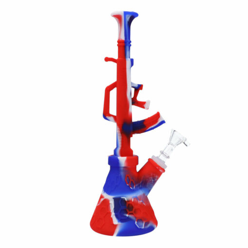 Shop RGR Canada 11.5" AK47 Novelty Silicone Bong with Glass Bowl in australian
