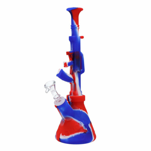 Shop RGR Canada 11.5" AK47 Novelty Silicone Bong with Glass Bowl in australian