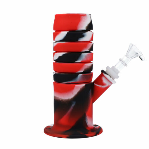 Shop RGR Canada 11.5" Silicone & Glass Hybrid Straight Bong | 14mm Bowl in australian