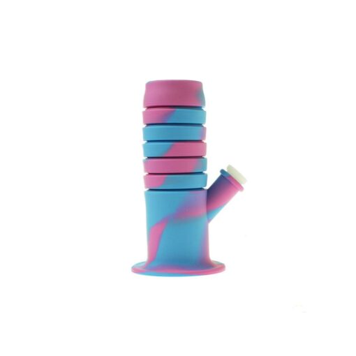 Shop RGR Canada 11.5" Silicone & Glass Hybrid Straight Bong | 14mm Bowl in australian