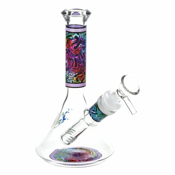 Shop Design Series Flared Beaker Glass Water Pipe | 6.75" | 14mm F in australian