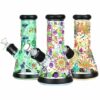 Shop Phantasmagoric Glow In Dark Beaker Glass Water Pipe - 8