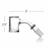 Shop GRAV® 14mm 45° Seamless Quartz Banger in australian