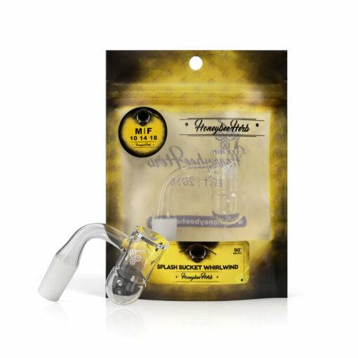 Shop SPLASH BUCKET WHIRLWIND QUARTZ BANGER - 90° DEGREE | YL in australian