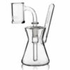 Shop GRAV® Hourglass Pocket Bubbler Rig - Clear in australian