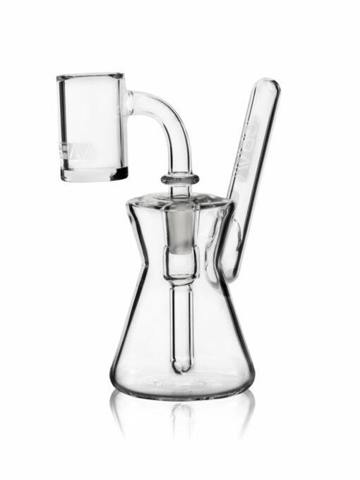 Shop GRAV® Hourglass Pocket Bubbler Rig - Clear in australian