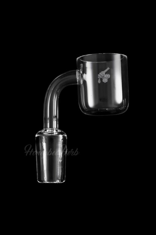 Shop Honeybee Herb Honey Bucket Quartz Banger - Yellow Line in australian