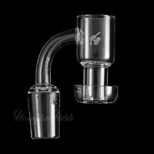 Shop HONEYSUCKLE QUARTZ BANGER - 90° DEGREE | YL in australian