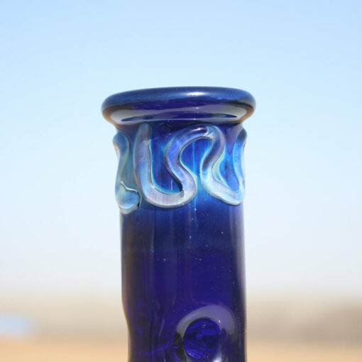 Shop Glass City 10.5" Blue Buddha Glass Water Pipe Bong w/ Tree Perc in australian