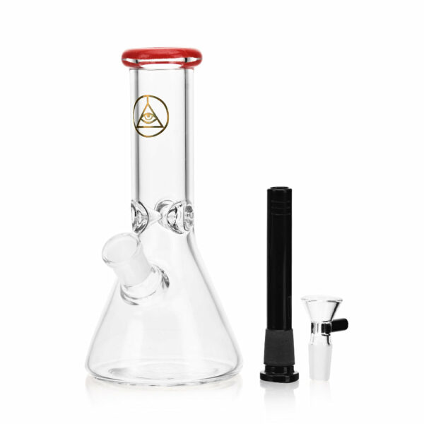 Shop Daily Driver 8" Beaker w/ American Color Accents - Crimson in australian