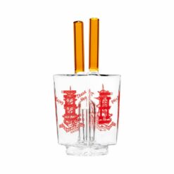 Shop Hemper Chinese Takeout Glass Attachment for Puffco Peak & Peak Pro - 5.25 in australian