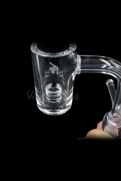 Shop Honeybee Herb Enail Core Reactor Quartz Banger - Yellow Line in australian