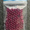 Shop Ruby Balls - 3mm or 4mm Bags in australian