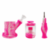 Shop Waxmaid 4 in 1 Double Percolator Silicone Water Pipe in australian