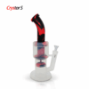 Shop Waxmaid Crystor S Transparent Silicone Glass Water Pipe With Ice Catcher in australian