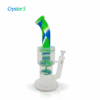 Shop Waxmaid Crystor S Transparent Silicone Glass Water Pipe With Ice Catcher in australian