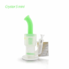 Shop Waxmaid Crystor S Transparent Silicone Glass Water Pipe With Ice Catcher in australian