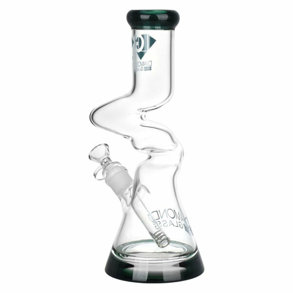 Shop Gold Zong Beaker Water Pipe - 11" / 14mm F / Colors Vary in australian