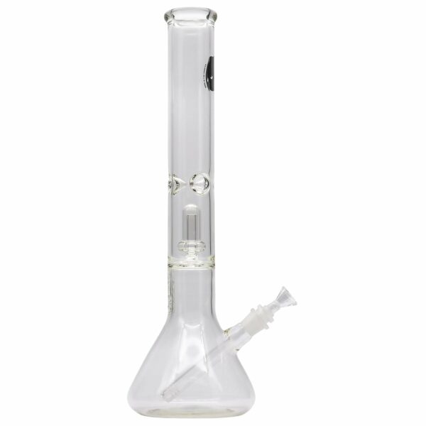 Shop Thick Glass Beaker Showerhead Perc Bong in australian