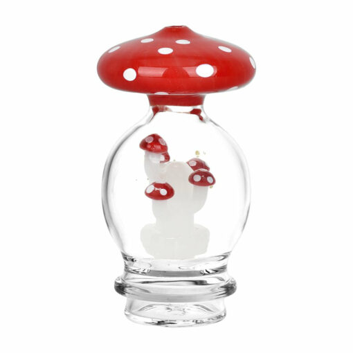 Shop Pulsar Mushroom Mayhem Glass Attachment For Puffco Peak in australian