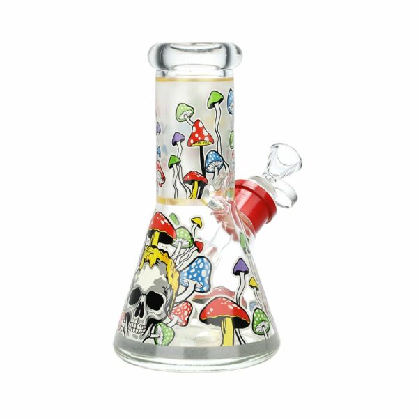 Shop Monstrous Mushroom Mashup Beaker Glass Water Pipe - 8"/ 14mm F / Designs Vary in australian