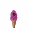 Shop Silicone Ice Cream Cone Hand Pipe in australian
