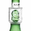 Shop Nekhbet And Friend Etched Beaker Glass Water Pipe - 15