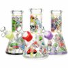 Shop Monstrous Mushroom Mashup Beaker Glass Water Pipe - 8"/ 14mm F / Designs Vary in australian