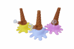 Shop Silicone Splat Ice Cream Mini Bubbler in australian