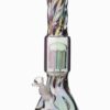 Shop 14 Inch Iridescent Spiral Arm Perc Glass Water Pipe in australian