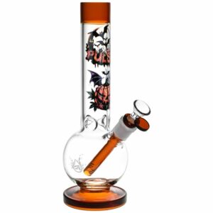 Shop Halloween Round Ball Glass Water Pipe - 11.75" / 14mm F in australian