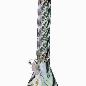Shop 16 Inch Iridescent Spiral Glass Water Pipe in australian