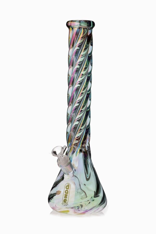 Shop 16 Inch Iridescent Spiral Glass Water Pipe in australian
