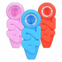 Shop 420 Silicone Hand Pipe 5-Pack in australian