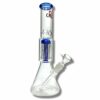 Shop 420 Cartel Beaker Bong with Tree Perc 30cm Blue in australian