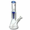 Shop 420 Cartel Beaker Bong with Tree Perc 30cm Blue in australian