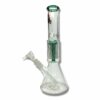 Shop 420 Cartel Beaker Bong with Tree perc 30cm Green in australian
