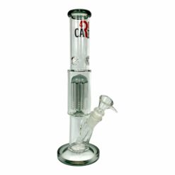 Shop 420 Cartel Tree Perc Straight Shooter Bong 30cm Ash Green in australian