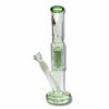 Shop 420 Cartel Tree Perc Straight Shooter Bong 30cm Green in australian