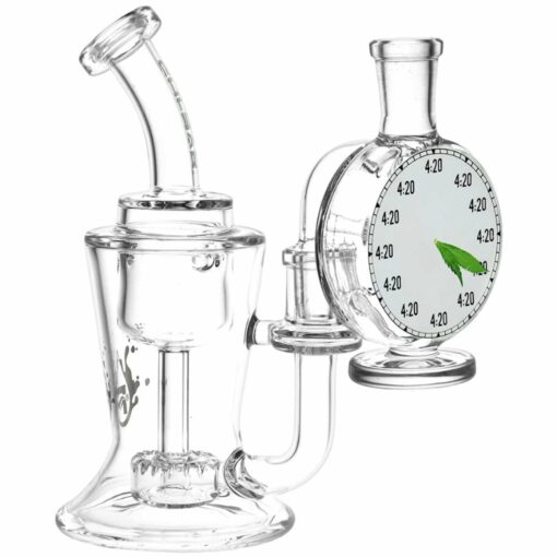 Shop 420 Pulsar Timepiece Glass Ash Catcher - 4in in australian