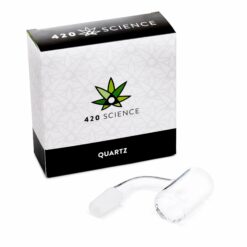 Shop 420 Science Beveled Flat Top Quartz Banger in australian