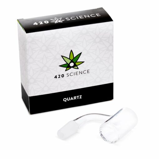 Shop 420 Science Beveled Flat Top Quartz Banger in australian